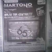 Promo LCD Menuai Keluhan, Hartono Elektronika Siap Digugat