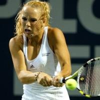 Wozniacki Masih on Fire