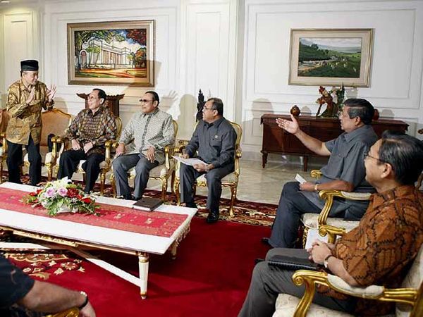 SBY Terima Pansel Pimpinan KPK