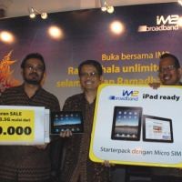 IM2 Pasok 900 Unit Kartu iPad 3G dan iPhone 4