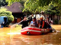 Banjir Kiriman Rendam Cirendeu Permai