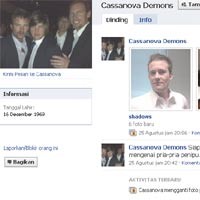 Cassanova Demons, Facebook untuk Sharing Korban Penipuan Pria Bule
