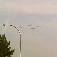 TNI AU: Hercules Terbang Formasi, Tak Ada Kaitan dengan Malaysia