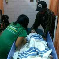 Rumah Kayu Terbakar, 3 Orang Luka Bakar