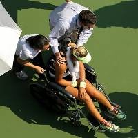 Azarenka Ditumbangkan Panas