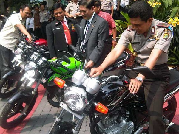 Polda Terima 6 Motor dari Amerika