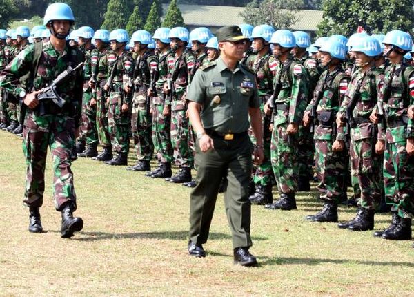 Penutupan Latihan Kontingen Garuda