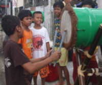 Ramaikan Takbiran, Anak-anak pun Patungan Beli Bedug