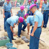 Dankomar Hadiri Peletakan Batu Pertama Masjid Al Badar