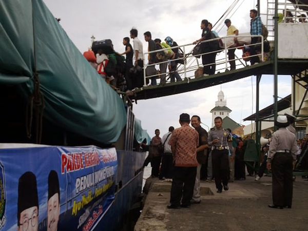 Warga Pulau Masalembu Mudik Gratis