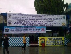 H-4 Lebaran, Terminal Lebak Bulus Masih Kondusif