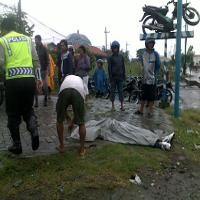 Hindari Genangan Air Hujan, Warga Lamongan Tewas