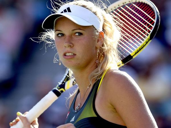 Wozniacki Lewati Sharapova