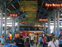 Pemudik di Terminal Purabaya Meningkat