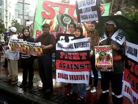 Demo Tolak Pembakaran Al Quran di AS