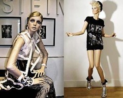 Twiggy & Agyness Deyn Dijadikan Manekin