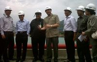 Menteri ESDM Tinjau PLTU Suralaya