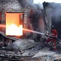 Elpiji Meledak, Ruko Warga Sumenep Ludes Terbakar