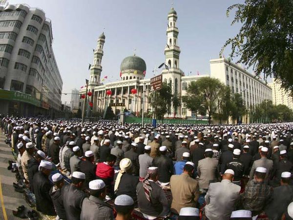 Muslim China Rayakan Idul Fitri