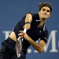 Angin Kencang Tak Masalah bagi Federer 