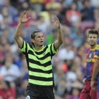 Barca Digebuk Hercules di Nou Camp