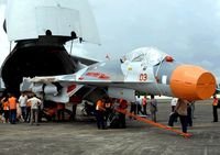 Dua Pesawat Sukhoi Tiba di Makassar