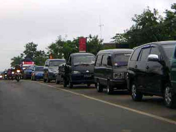 Arus Balik di Nganjuk Padat