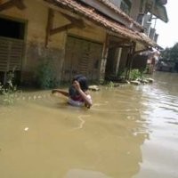 600 Rumah di Kampung Cieuteung Masih Terendam Banjir