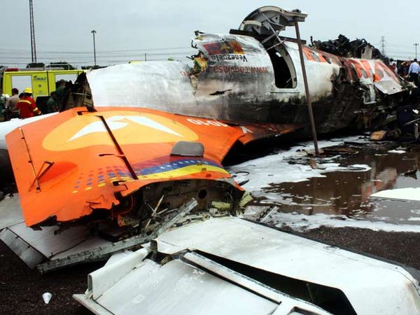 Pesawat Jatuh di Venezuela