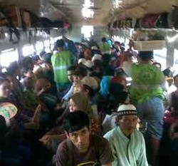 H+5, Belum Ada Lonjakan Arus Balik Stasiun Pasar Turi