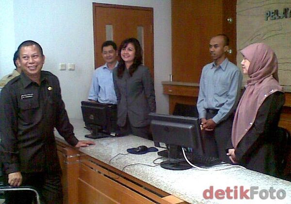 Wakil Wali Kota Bandung Sidak PNS