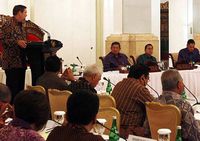 SBY Dikuliahi Dekan Harvard