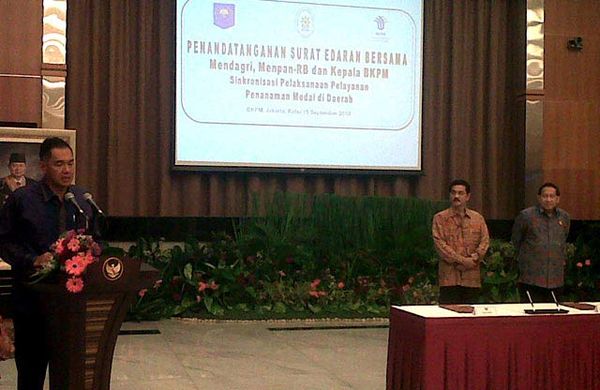 Birokrasi Inventasi Dipangkas