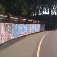 Mural Ganyang Malaysia Terlukis di Sudut Kota Pahlawan