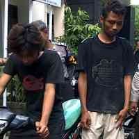 Penjambret Mahasiswa Babak Belur Dihajar Massa