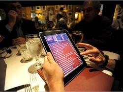 Memilih Wine dengan iPad