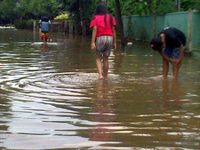 Komplek IKPN Bintaro Terendam Banjir