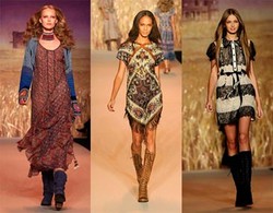Anna Sui & Michael Kors Tampilkan Gaya Polos