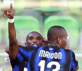 Etoo Dua, Inter Bekuk Palermo