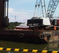 Sisa Ruas Jl RE Martadinata Dikuatkan Agar Tak Ikut Ambles