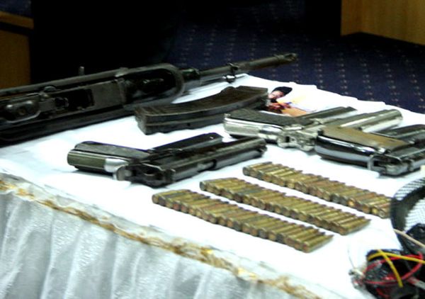 Barang Bukti Perampok Kelompok Medan