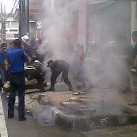 Ledakan di Jalan Naripan Akibat Konsleting Kabel