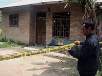 Rumah Tersangka Teroris Medan