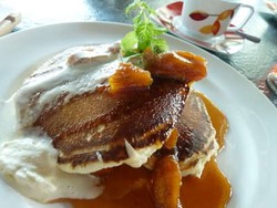 Sarapan French Pancake Plus Teh Tambi