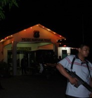 Usai Diserbu, Mapolsek Hamparan Perak Tetap Buka Layanan