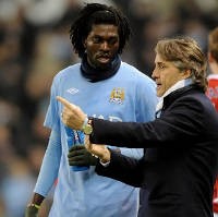 Mancini Ingin Adebayor Bertahan 