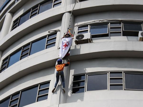 Simulasi Penyelamatan Korp Sukarela