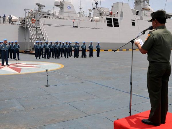 KRI Frans Kaisiepo Siap Berangkat ke Libanon