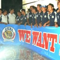 Skuad Arema FC Dilepas ke Publik