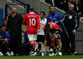 Rooney & Giggs Alami Cedera